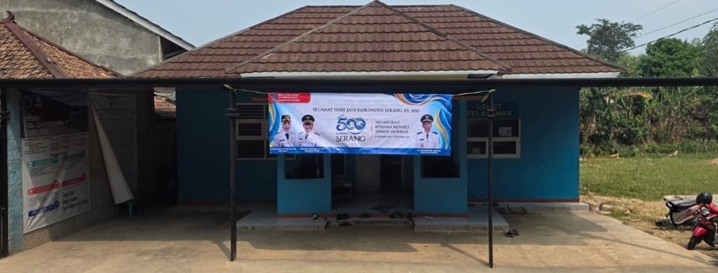 Kantor dan Balai Desa Kadugenep Petir Serang
