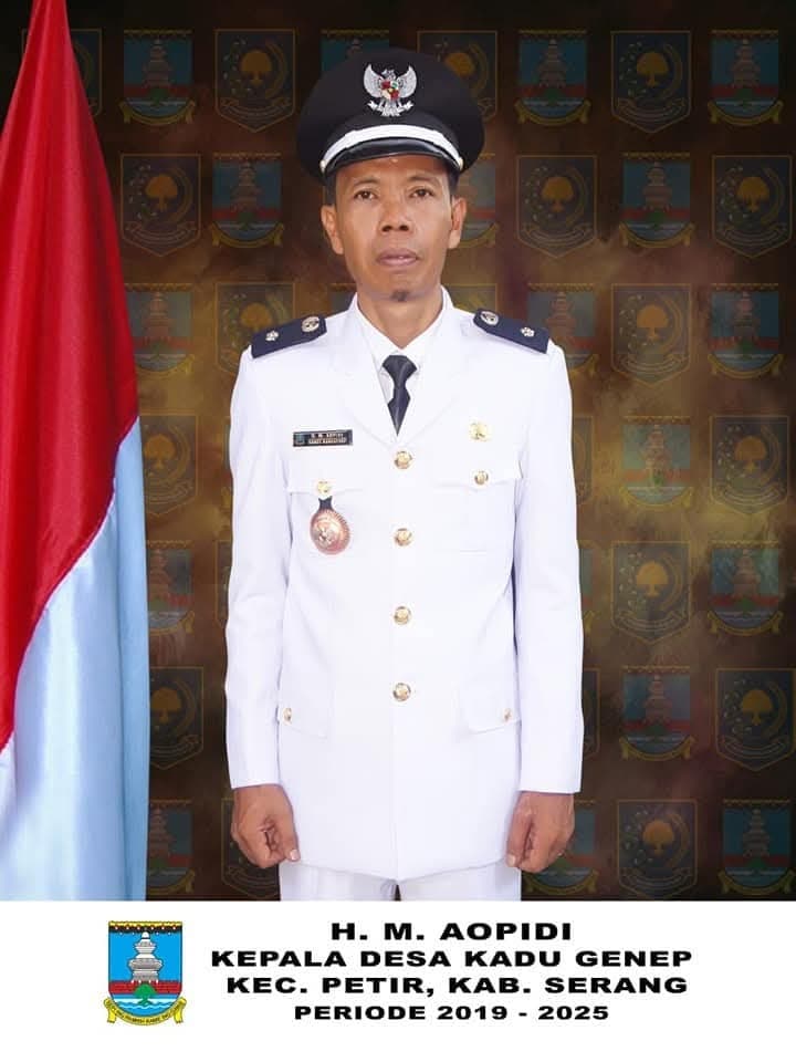 H. M. Aopidi - Kepala Desa Kadugenep