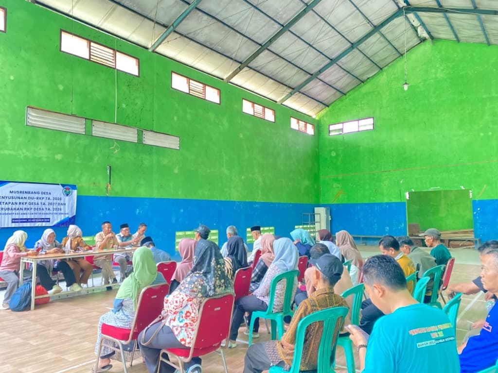 Musrenbangdes Kadugenep Sukses Digelar: Rancang DU-RKP 2028 & Tetapkan RKP Desa TA 2027